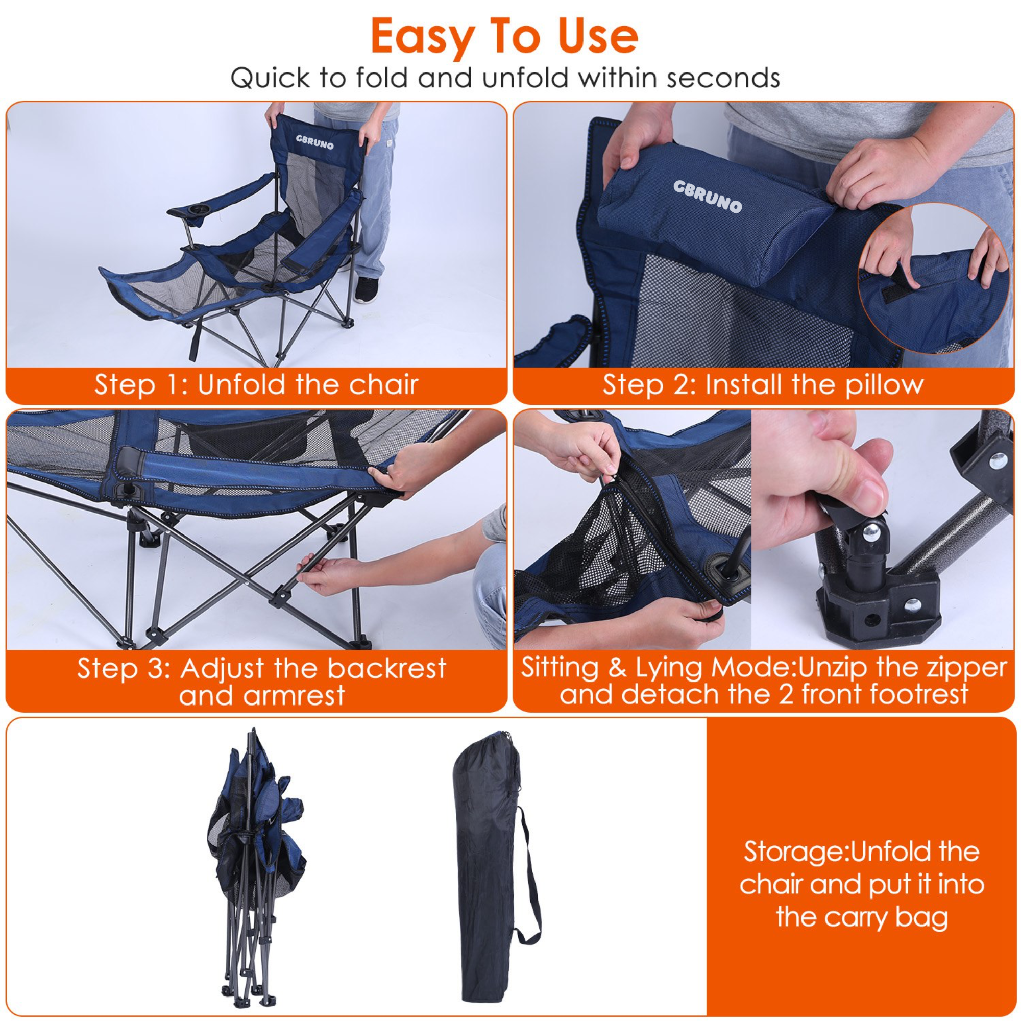 Foldable Camping Chair