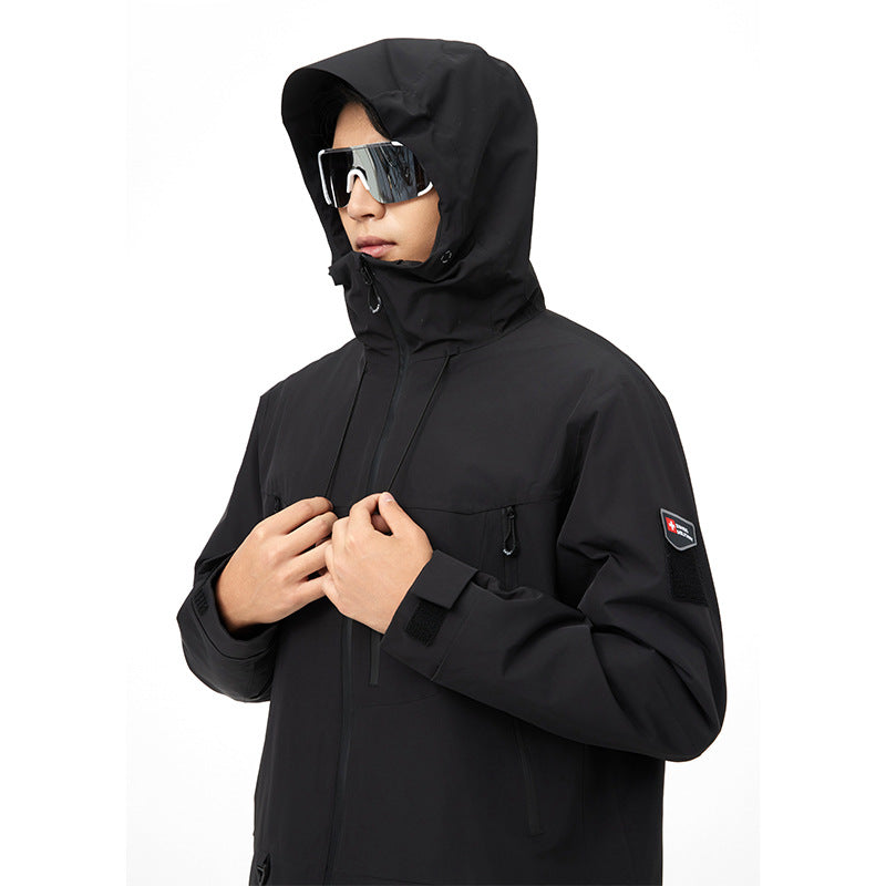 Autumn/Winter Waterproof Outdoor Jacket – Warm & Durable