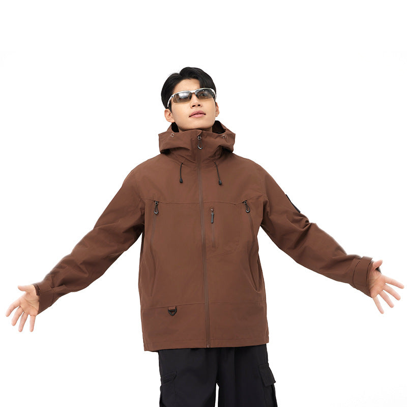 Autumn/Winter Waterproof Outdoor Jacket – Warm & Durable