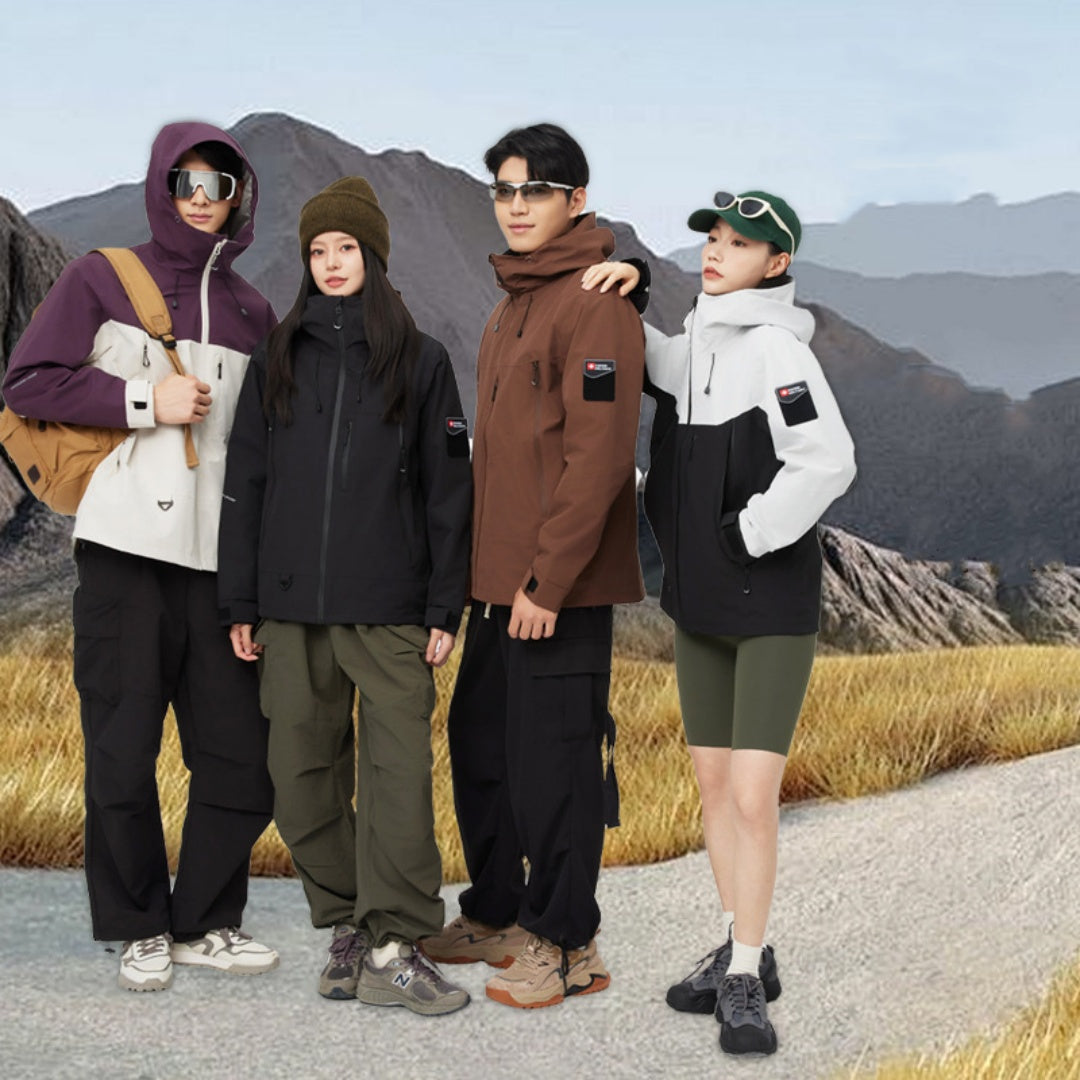 Autumn/Winter Waterproof Outdoor Jacket – Warm & Durable