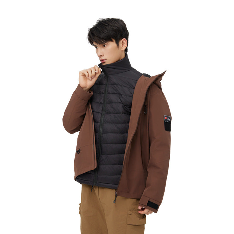 Autumn/Winter Waterproof Outdoor Jacket – Warm & Durable