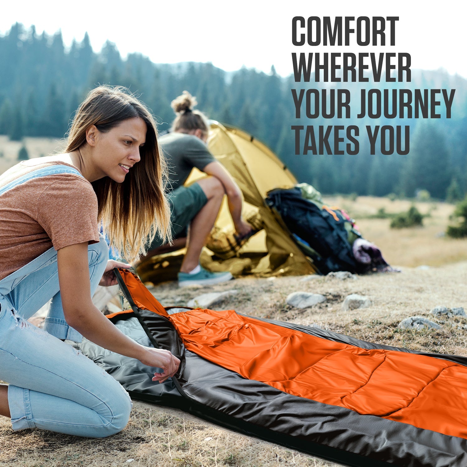 XXL Sleeping Bag for Big and Tall Campers