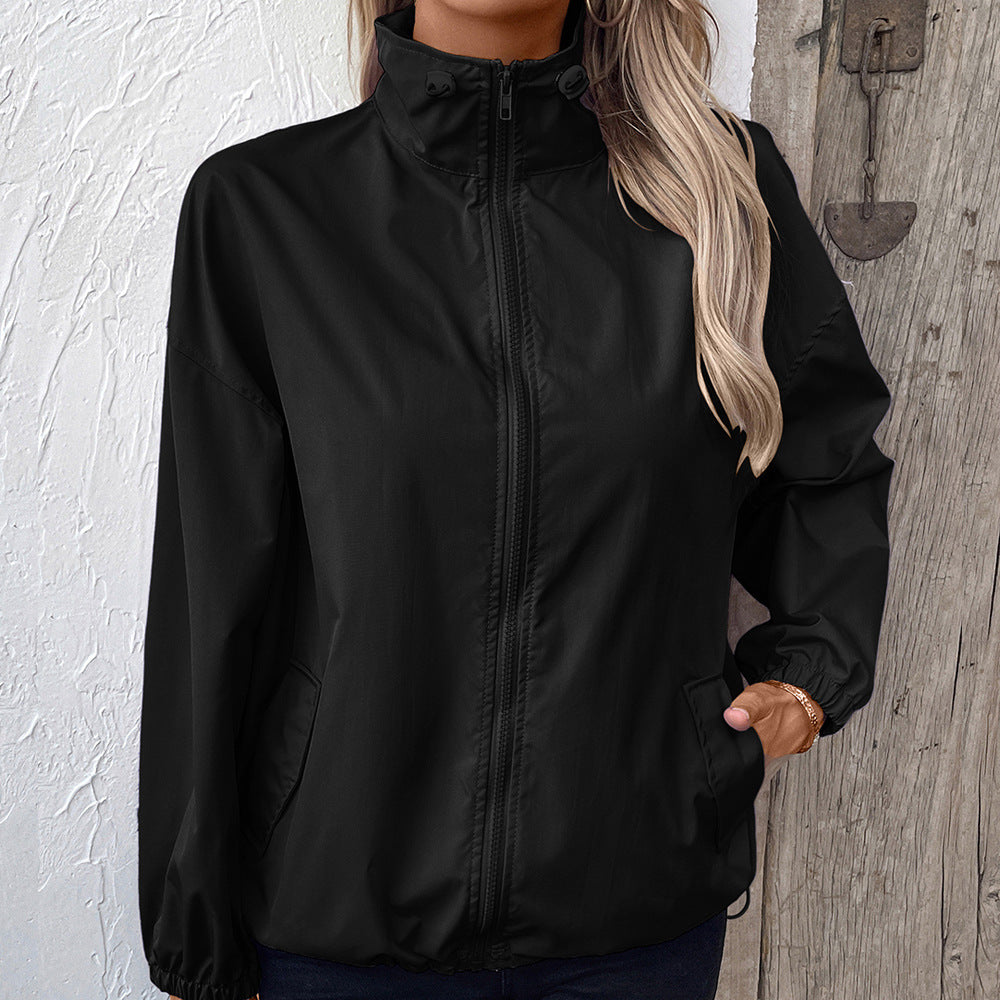 Women’s Waterproof Casual Outdoor Raincoat