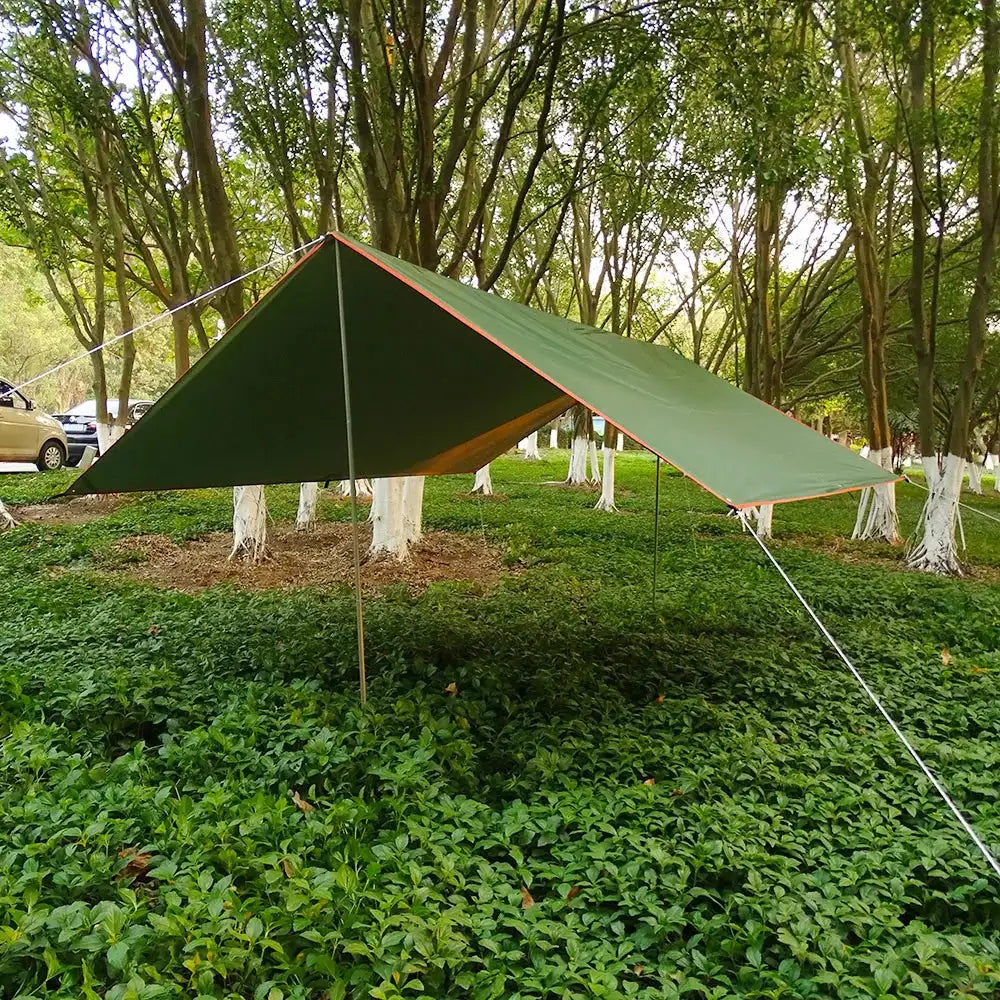4x3m/3x3m Waterproof Ultralight Camping Tarp Canopy