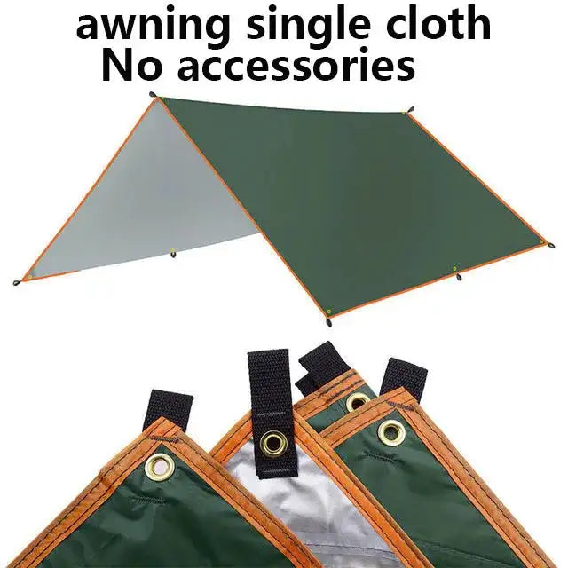 4x3m/3x3m Waterproof Ultralight Camping Tarp Canopy