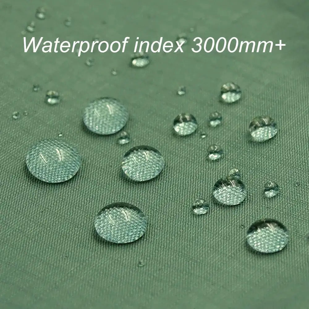 Multi-Size Waterproof Tent Tarp – Outdoor Sun Shelter