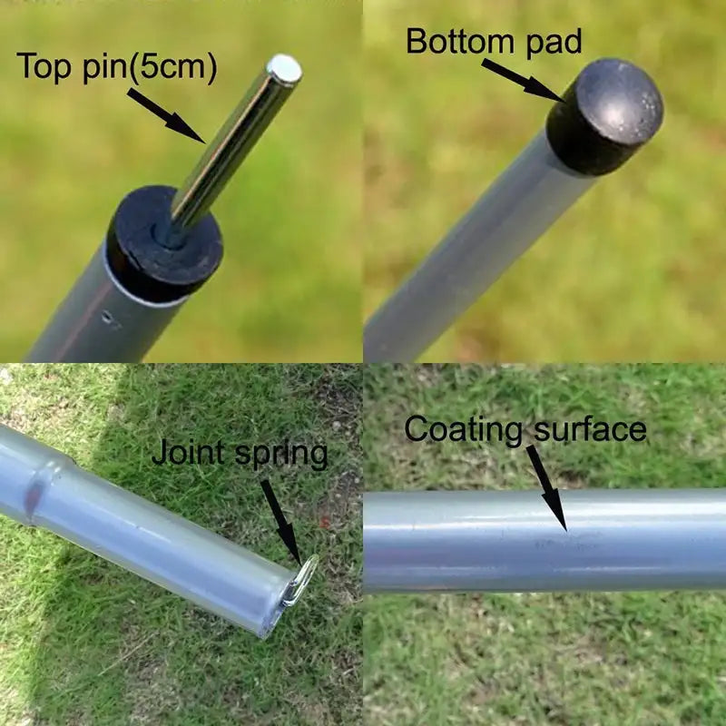 4x3m/3x3m Waterproof Ultralight Camping Tarp Canopy