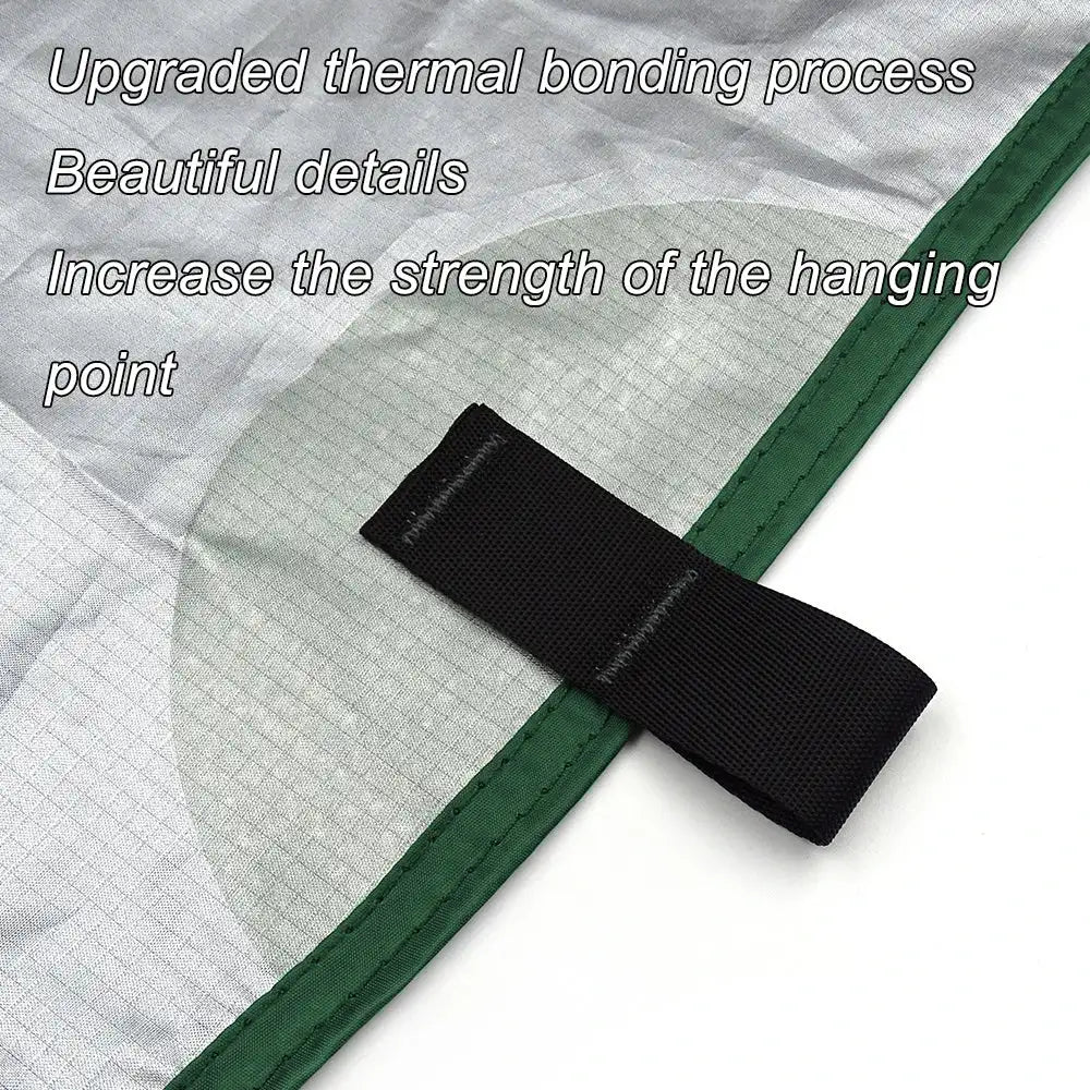 Multi-Size Waterproof Tent Tarp – Outdoor Sun Shelter