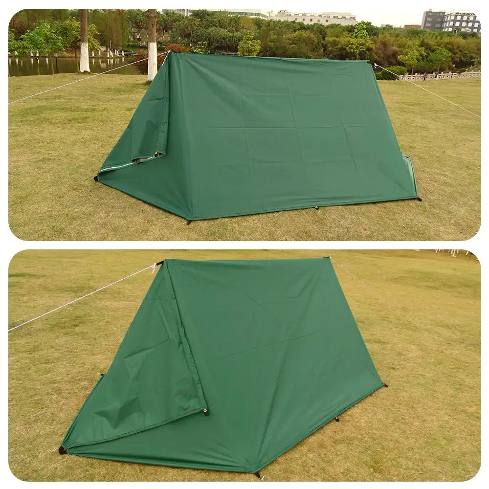 Multi-Size Waterproof Tent Tarp – Outdoor Sun Shelter