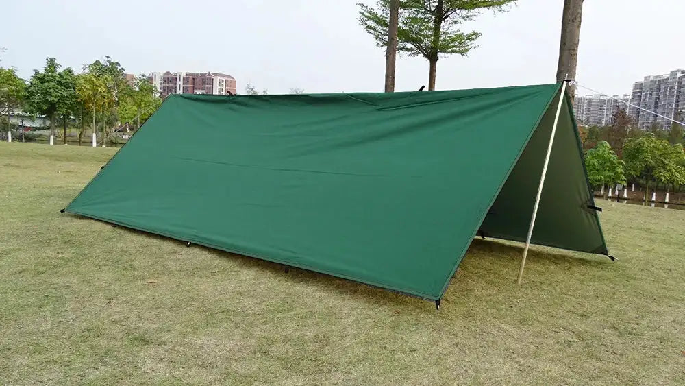 Multi-Size Waterproof Tent Tarp – Outdoor Sun Shelter