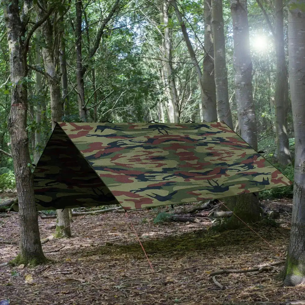 Multi-Size Waterproof Tent Tarp – Outdoor Sun Shelter