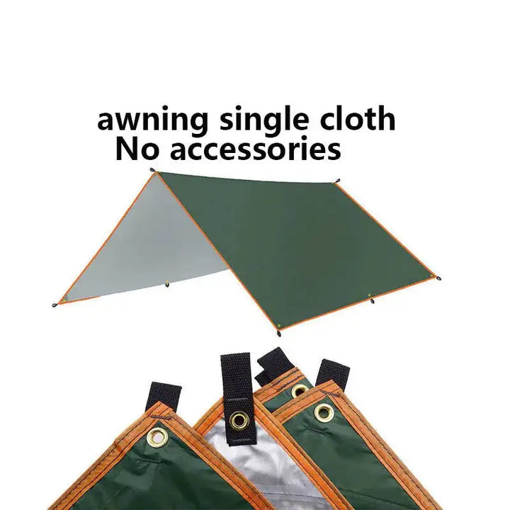 4x3m/3x3m Waterproof Ultralight Camping Tarp Canopy