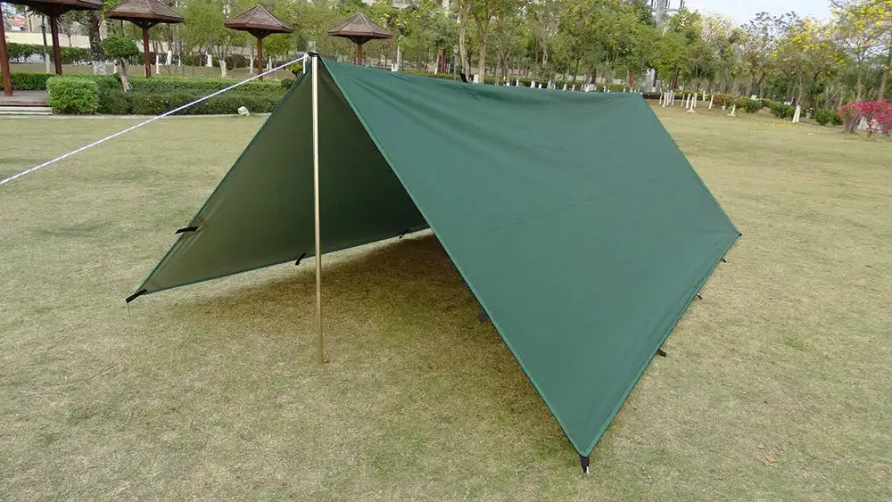 Multi-Size Waterproof Tent Tarp – Outdoor Sun Shelter