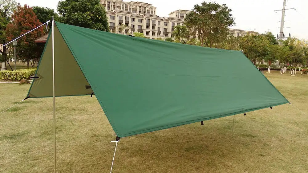Multi-Size Waterproof Tent Tarp – Outdoor Sun Shelter