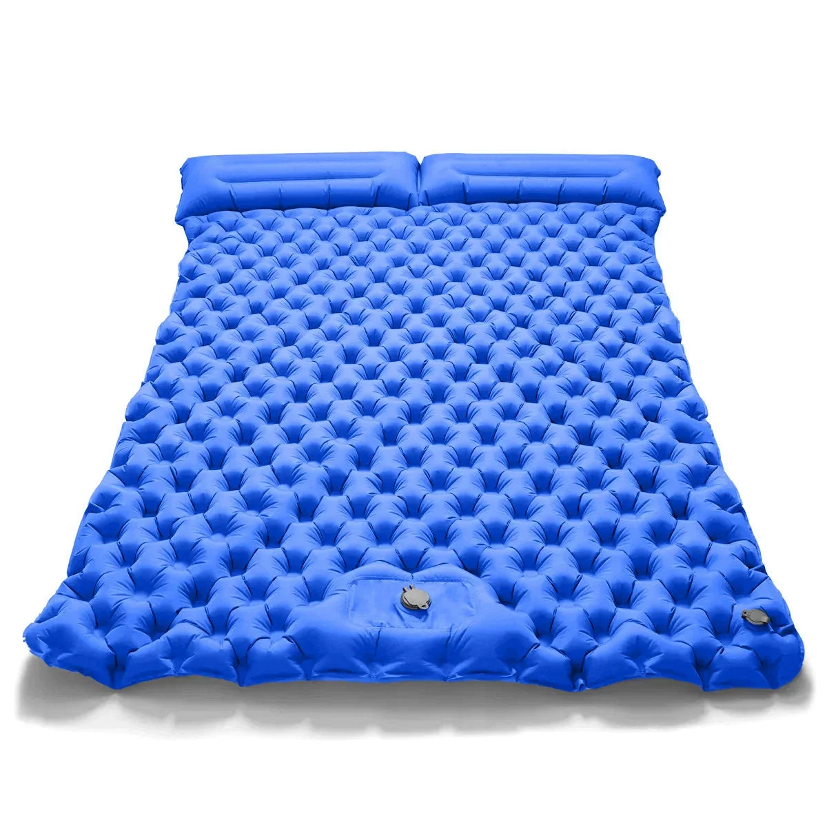 2025 Upgrade Double Air Mattress Camping Inflatable Bed Built-in Pump Waterproof