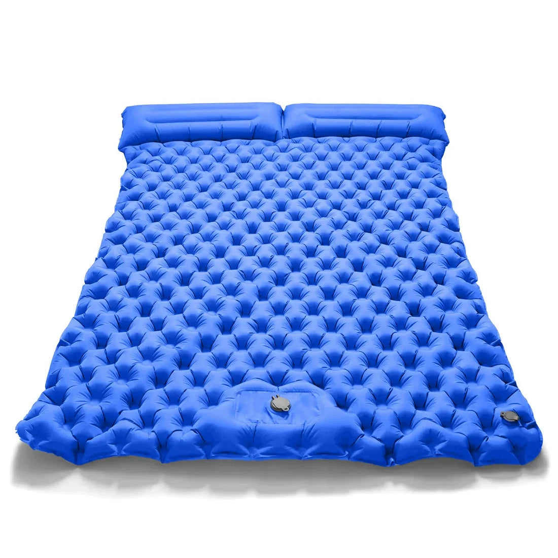 2025 Upgrade Double Air Mattress Camping Inflatable Bed Built-in Pump Waterproof