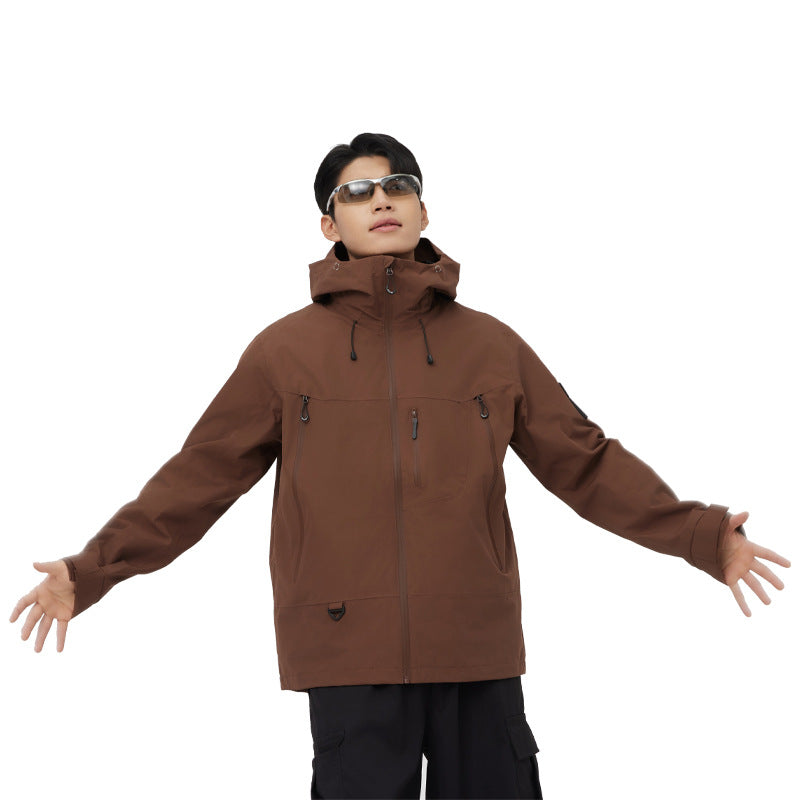 Autumn/Winter Waterproof Outdoor Jacket – Warm & Durable