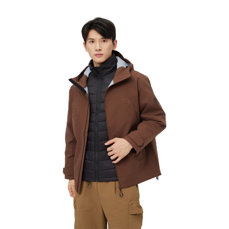 Mountain Hard Shell Waterproof Windproof Jacket