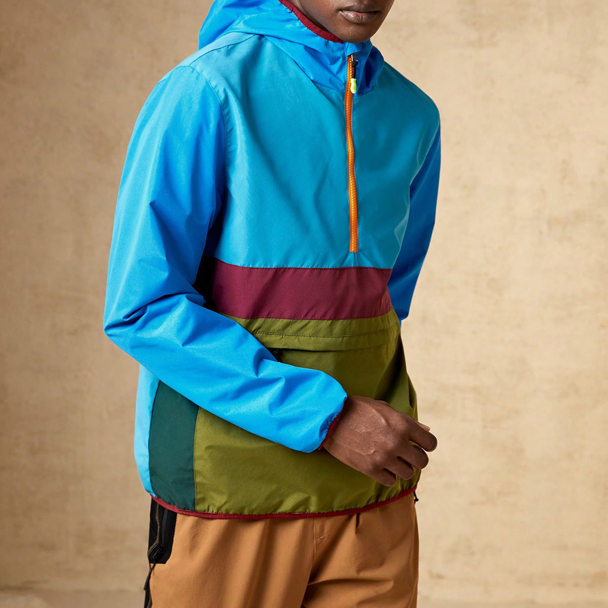 Men’s American Casual Waterproof Windproof Outdoor Jacket