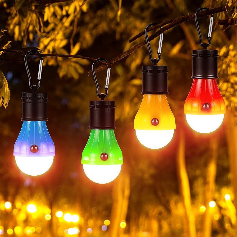 4-Pack Portable LED Camping Lantern – Emergency Light
