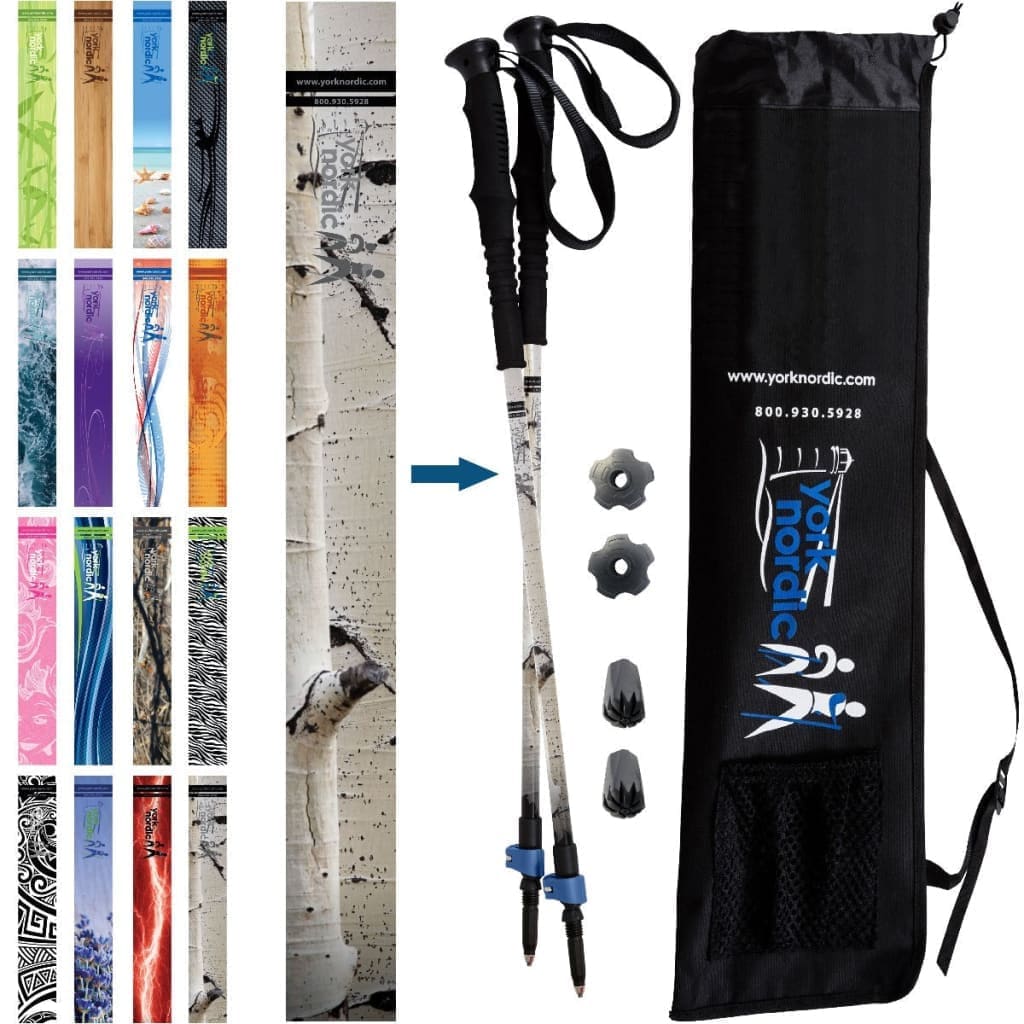 Official Casual Trek Hiking & Walking Poles – Pair