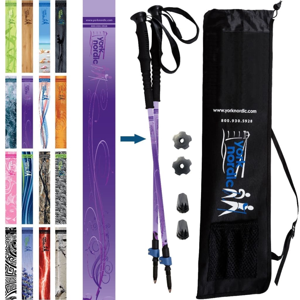 Official Casual Trek Hiking & Walking Poles – Pair