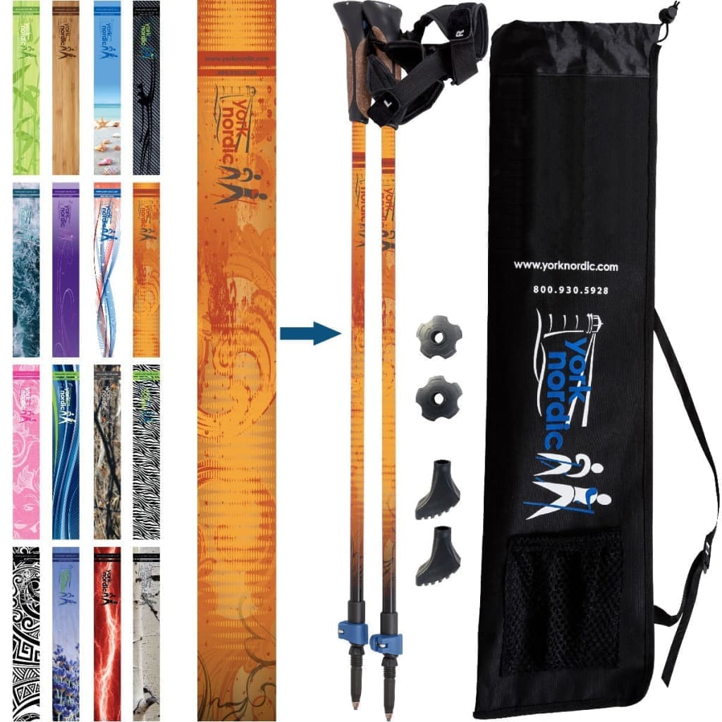 Official Casual Trek Hiking & Walking Poles – Pair