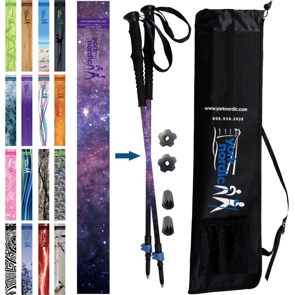 Official Casual Trek Hiking & Walking Poles – Pair