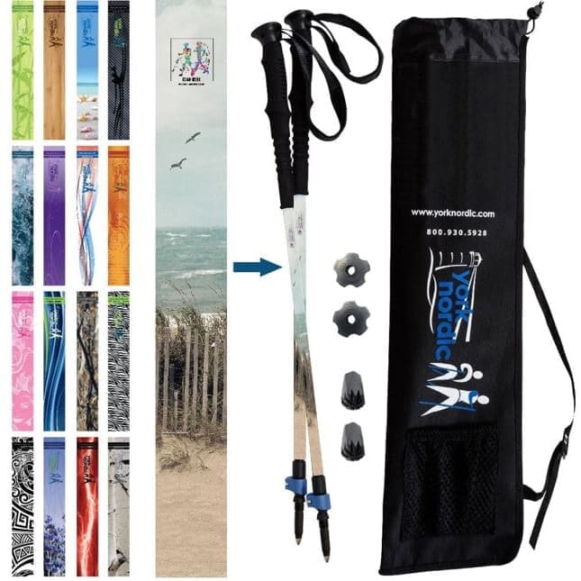 Official Casual Trek Hiking & Walking Poles – Pair