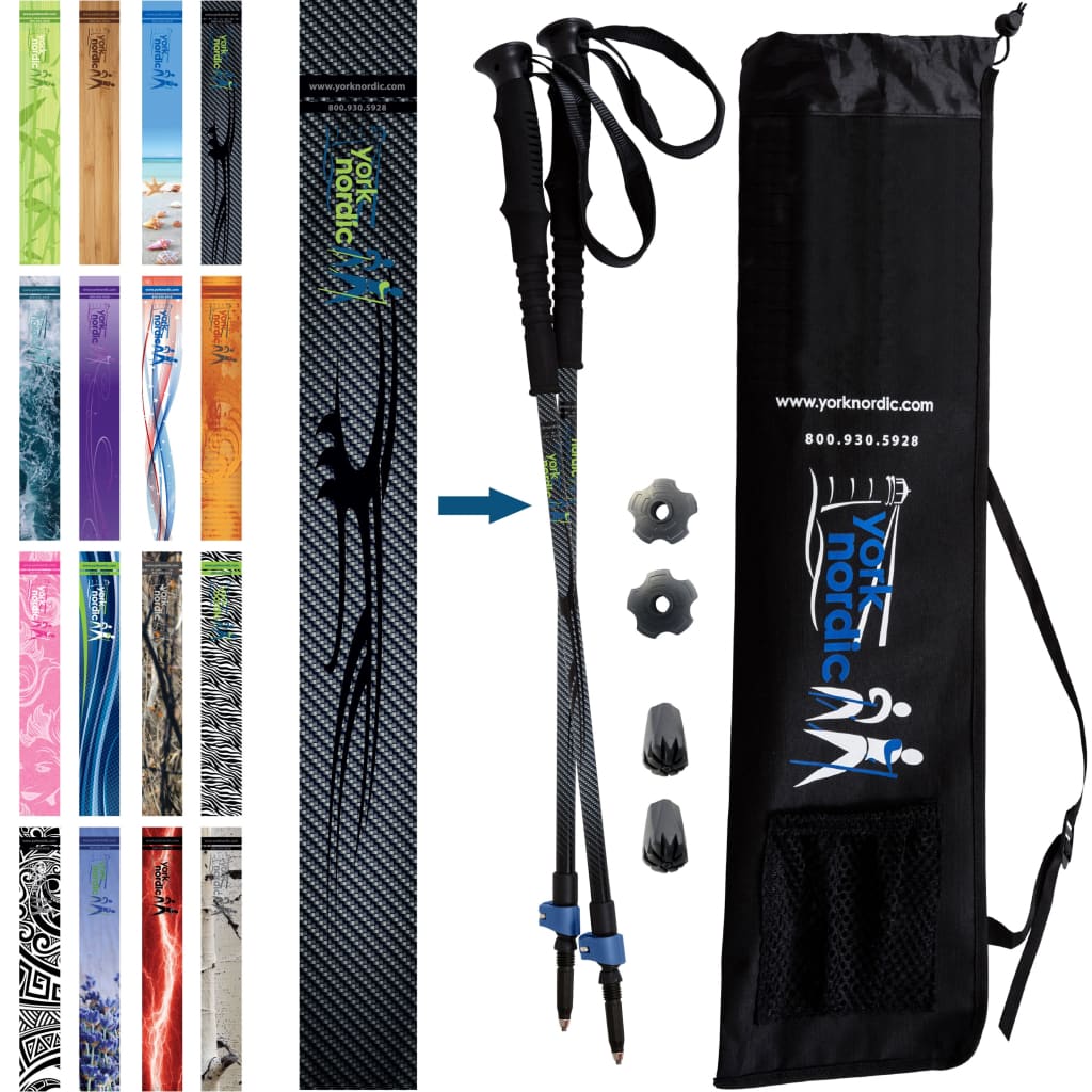 Official Casual Trek Hiking & Walking Poles – Pair