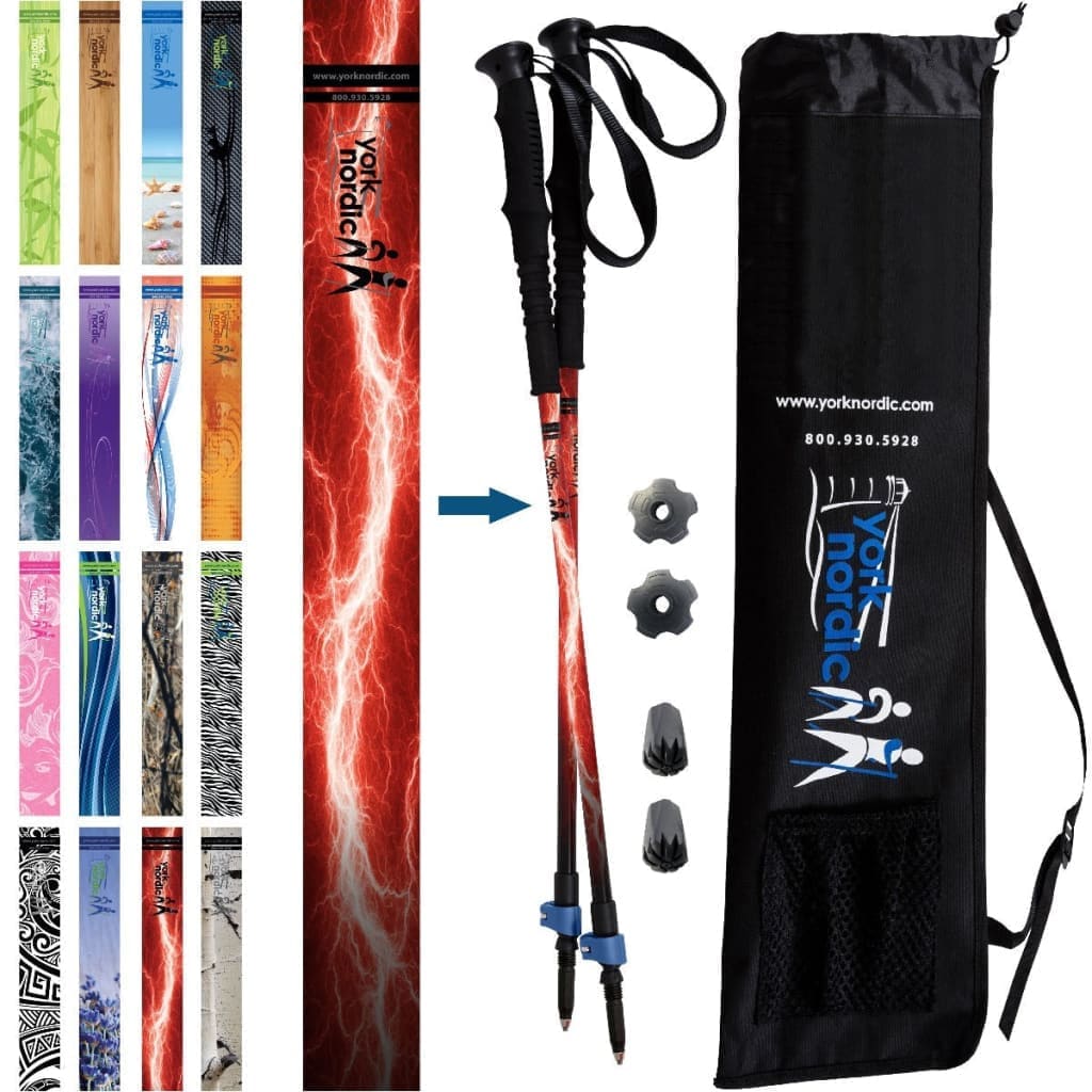 Official Casual Trek Hiking & Walking Poles – Pair