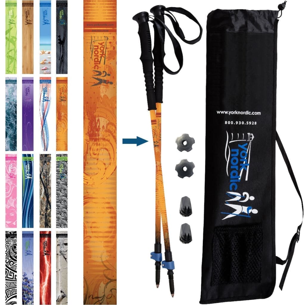Official Casual Trek Hiking & Walking Poles – Pair